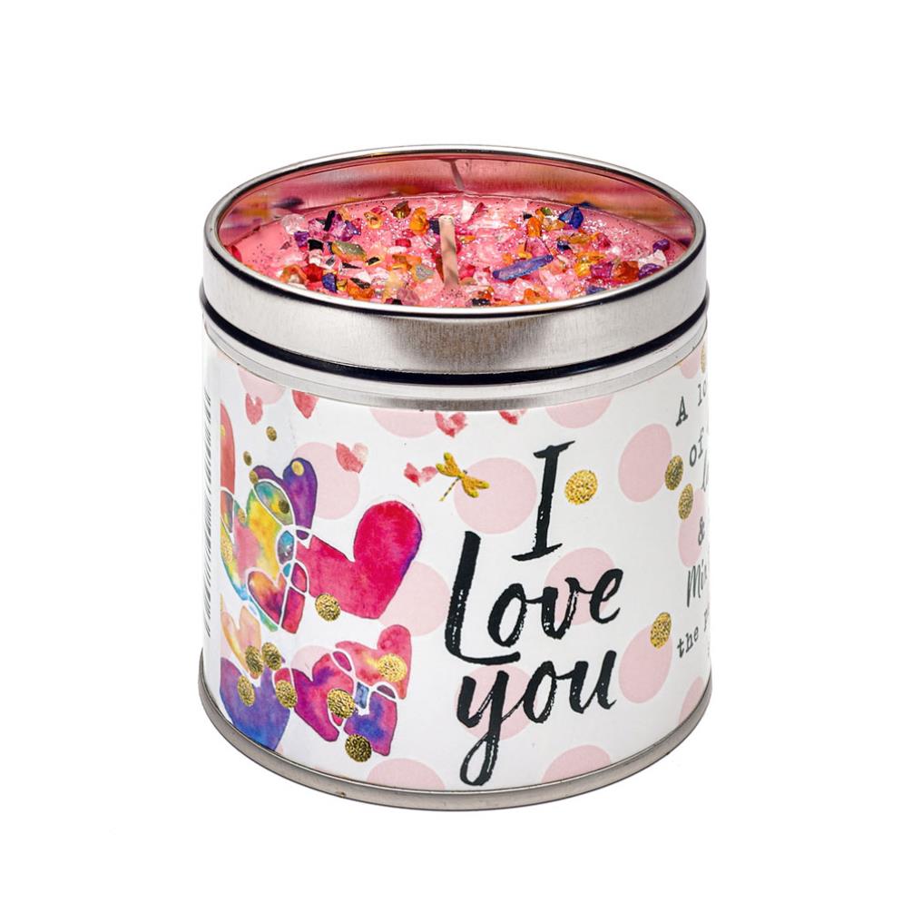 Best Kept Secrets I Love You Tin Candle £8.99